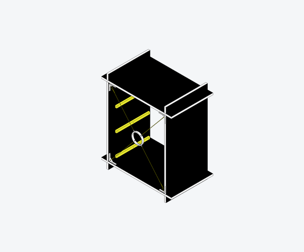 mofang-3 Magic Cube Cabinet